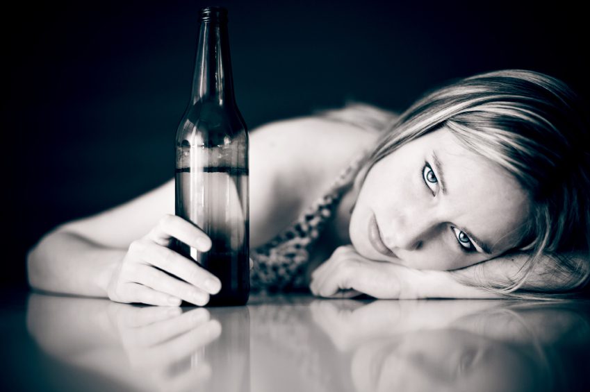 Young girl with Beer Bottle 4-6-11
