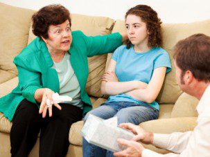 parents fighting