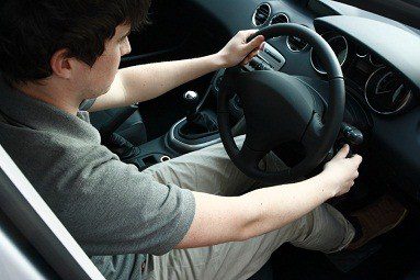 Male Teen Driving