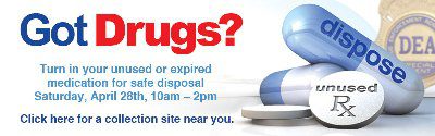 DEA National Prescription Drug Take-Back Day