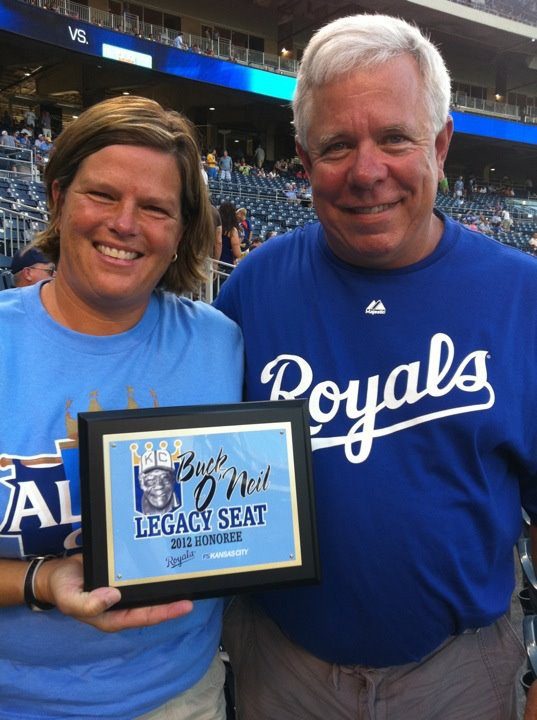 Susan Mayberry and The Partnership at Drugfree.org's Parent Ambassador, Ron Grover