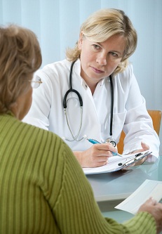 Doctor counseling patient 10-23-12 Doctor counseling patient 10-23-12