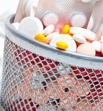Drugs in trash 1-4-13