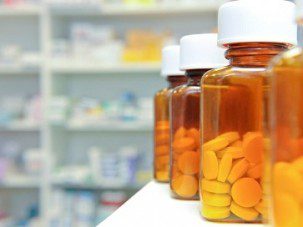 Row of pill bottles 1-14-13