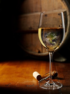 Globe in wine glass 3-5-13