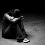 Depressed teen