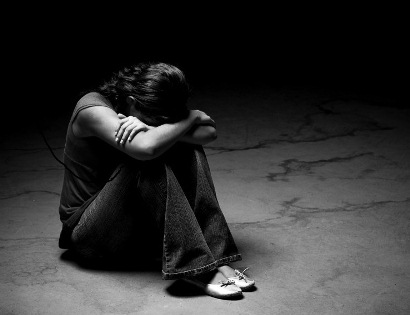 Depressed teen