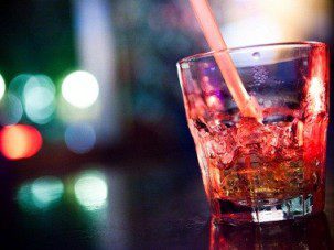 Empty drink glass 6-25-13