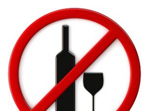 Alcohol not allowed