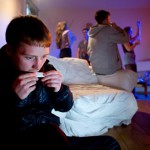 drugs and booze at a house party