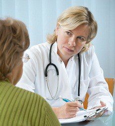 Doctor counseling patient 8-5-11