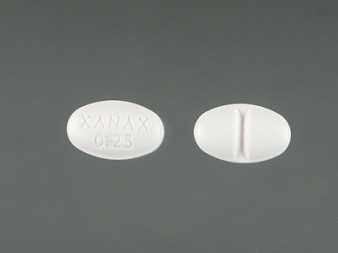 Xanax 0.25 mg--alprazolam